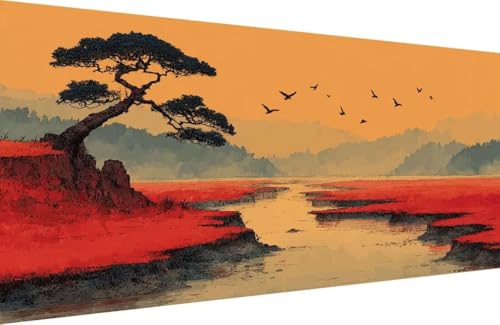 Malen Nach Zahlen Kinder NatüRliche Landschaft Malen Nach Zahlen für Erwachsene Vogel Paint by Number Adult, DIY Handgemalt Leinwand ölgemälde Hobby Erwachsene Set, Geschenke 40x80cm Mit Rahmen 0-4042 Malen Nach Zahlen Kinder NatüRliche Landschaft Malen Nach Zahlen für Erwachsene Vogel Paint by Number Adult, DIY Handgemalt Leinwand ölgemälde Hobby Erwachsene Set, Geschenke 40x80cm Mit Rahmen 0-4042 von Generisch