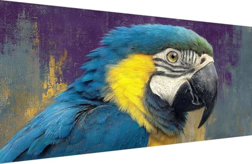 Malen Nach Zahlen Kinder Papagei Malen Nach Zahlen für Erwachsene Tier Paint by Number Adult, DIY Handgemalt Leinwand ölgemälde Hobby Erwachsene Set mit Zubehör, Geschenke 60x120cm Mit Rahmen A-E048 Malen Nach Zahlen Kinder Papagei Malen Nach Zahlen für Erwachsene Tier Paint by Number Adult, DIY Handgemalt Leinwand ölgemälde Hobby Erwachsene Set mit Zubehör, Geschenke 60x120cm Mit Rahmen A-E048 von Generisch