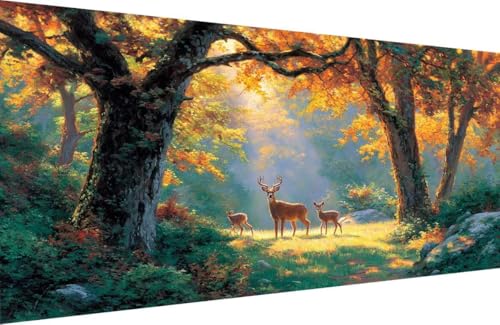 Malen Nach Zahlen Kinder Reh Malen Nach Zahlen für Erwachsene Baum Paint by Number Adult, DIY Handgemalt Leinwand ölgemälde Hobby Erwachsene Set mit Zubehör, Geschenke 70x140cm Mit Rahmen H-1457 Malen Nach Zahlen Kinder Reh Malen Nach Zahlen für Erwachsene Baum Paint by Number Adult, DIY Handgemalt Leinwand ölgemälde Hobby Erwachsene Set mit Zubehör, Geschenke 70x140cm Mit Rahmen H-1457 von Generisch
