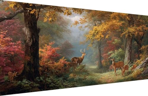 Malen Nach Zahlen Kinder Reh Malen Nach Zahlen für Erwachsene Baum Paint by Number Adult, DIY Handgemalt Leinwand ölgemälde Hobby Erwachsene Set mit Zubehör, Geschenke 70x140cm Mit Rahmen L-J063 Malen Nach Zahlen Kinder Reh Malen Nach Zahlen für Erwachsene Baum Paint by Number Adult, DIY Handgemalt Leinwand ölgemälde Hobby Erwachsene Set mit Zubehör, Geschenke 70x140cm Mit Rahmen L-J063 von Generisch