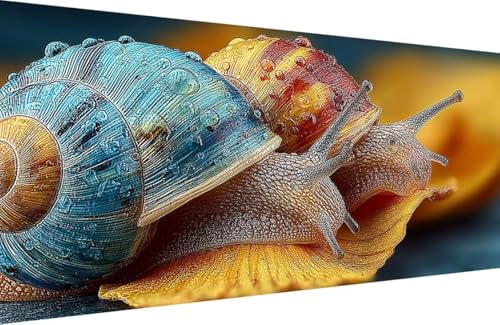 Malen Nach Zahlen Kinder Schnecken Malen Nach Zahlen für Erwachsene Tier Paint by Number Adult, DIY Handgemalt Leinwand ölgemälde Hobby Erwachsene Set mit Zubehör, Geschenke 80x160cm Mit Rahmen C-2140 Malen Nach Zahlen Kinder Schnecken Malen Nach Zahlen für Erwachsene Tier Paint by Number Adult, DIY Handgemalt Leinwand ölgemälde Hobby Erwachsene Set mit Zubehör, Geschenke 80x160cm Mit Rahmen C-2140 von Generisch