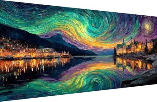 Malen Nach Zahlen Kinder Sea Malen Nach Zahlen für Erwachsene Stadt Paint by Number Adult, DIY Handgemalt Leinwand ölgemälde Hobby Erwachsene Set mit Zubehör, Geschenke 50x100cm Mit Rahmen 8-1L17 Malen Nach Zahlen Kinder Sea Malen Nach Zahlen für Erwachsene Stadt Paint by Number Adult, DIY Handgemalt Leinwand ölgemälde Hobby Erwachsene Set mit Zubehör, Geschenke 50x100cm Mit Rahmen 8-1L17 von Generisch