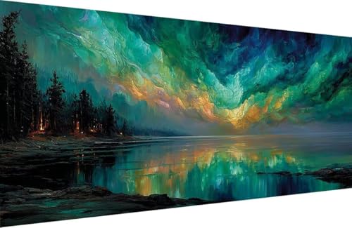 Malen Nach Zahlen Kinder See Malen Nach Zahlen für Erwachsene Baum Paint by Number Adult, DIY Handgemalt Leinwand ölgemälde Hobby Erwachsene Set mit Zubehör, Geschenke 50x100cm Mit Rahmen H-7893 Malen Nach Zahlen Kinder See Malen Nach Zahlen für Erwachsene Baum Paint by Number Adult, DIY Handgemalt Leinwand ölgemälde Hobby Erwachsene Set mit Zubehör, Geschenke 50x100cm Mit Rahmen H-7893 von Generisch