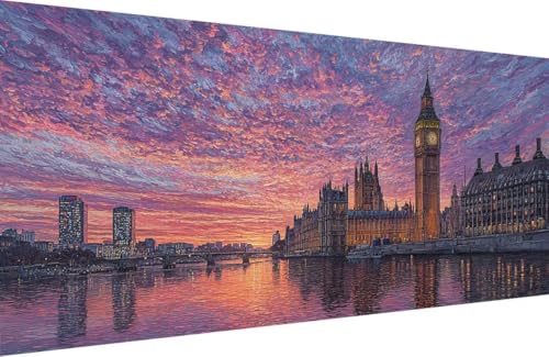 Malen Nach Zahlen Kinder Stadt Malen Nach Zahlen für Erwachsene Wolke Paint by Number Adult, DIY Handgemalt Leinwand ölgemälde Hobby Erwachsene Set mit Zubehör, Geschenke 70x140cm Mit Rahmen 9-7995 Malen Nach Zahlen Kinder Stadt Malen Nach Zahlen für Erwachsene Wolke Paint by Number Adult, DIY Handgemalt Leinwand ölgemälde Hobby Erwachsene Set mit Zubehör, Geschenke 70x140cm Mit Rahmen 9-7995 von Generisch