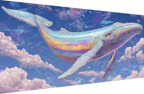 Malen Nach Zahlen Kinder Wal Malen Nach Zahlen für Erwachsene Wolke Paint by Number Adult, DIY Handgemalt Leinwand ölgemälde Hobby Erwachsene Set mit Zubehör, Geschenke 60x120cm Mit Rahmen 8-B671 Malen Nach Zahlen Kinder Wal Malen Nach Zahlen für Erwachsene Wolke Paint by Number Adult, DIY Handgemalt Leinwand ölgemälde Hobby Erwachsene Set mit Zubehör, Geschenke 60x120cm Mit Rahmen 8-B671 von Generisch
