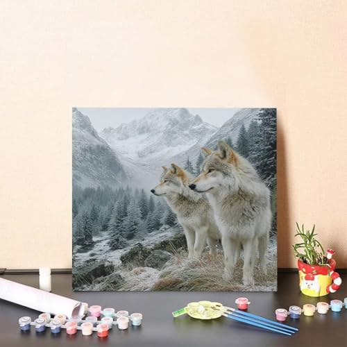 Malen Nach Zahlen Kinder Wolf DIY Malen Nach Zahlen Tier Kreatives für Erwachsene Kunst Paint by Number Adult, DIY Handgemalt Leinwand ölgemälde mit Zubehör, Geschenke 80x80cm Ohne Rahmen V-210F Malen Nach Zahlen Kinder Wolf DIY Malen Nach Zahlen Tier Kreatives für Erwachsene Kunst Paint by Number Adult, DIY Handgemalt Leinwand ölgemälde mit Zubehör, Geschenke 80x80cm Ohne Rahmen V-210F von Generisch