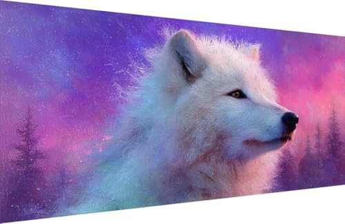 Malen Nach Zahlen Kinder Wolf Malen Nach Zahlen für Erwachsene Baum Paint by Number Adult, DIY Handgemalt Leinwand ölgemälde Hobby Erwachsene Set mit Zubehör, Geschenke 70x140cm Mit Rahmen P-XA45 Malen Nach Zahlen Kinder Wolf Malen Nach Zahlen für Erwachsene Baum Paint by Number Adult, DIY Handgemalt Leinwand ölgemälde Hobby Erwachsene Set mit Zubehör, Geschenke 70x140cm Mit Rahmen P-XA45 von Generisch