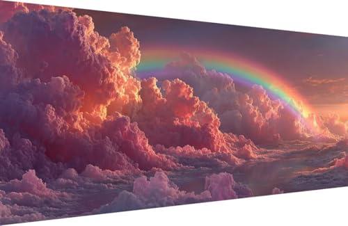 Malen Nach Zahlen Kinder Wolke Malen Nach Zahlen für Erwachsene Licht Paint by Number Adult, DIY Handgemalt Leinwand ölgemälde Hobby Erwachsene Set mit Zubehör, Geschenke 40x80cm Mit Rahmen 9-8029 Malen Nach Zahlen Kinder Wolke Malen Nach Zahlen für Erwachsene Licht Paint by Number Adult, DIY Handgemalt Leinwand ölgemälde Hobby Erwachsene Set mit Zubehör, Geschenke 40x80cm Mit Rahmen 9-8029 von Generisch