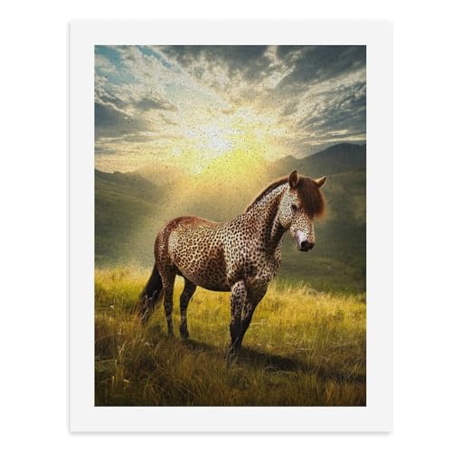 Malen nach Zahlen, Ein majestätisches Pferd mit Leopardenflecken, steht auf einem sonnenbeleuchteten Feld, digitales Malset für Erwachsene, erstellen Sie Ihre eigene magische Szene, Kunstbedarf Malen nach Zahlen, Ein majestätisches Pferd mit Leopardenflecken, steht auf einem sonnenbeleuchteten Feld, digitales Malset für Erwachsene, erstellen Sie Ihre eigene magische Szene, Kunstbedarf von Generisch