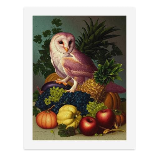 Malen nach Zahlen, ein buntes Stillleben mit einer Eule, digitales Malset für Erwachsene, erstellen Sie Ihre eigene magische Szene, Kunstbedarf, ungerahmt 40 x 50 cm Malen nach Zahlen, ein buntes Stillleben mit einer Eule, digitales Malset für Erwachsene, erstellen Sie Ihre eigene magische Szene, Kunstbedarf, ungerahmt 40 x 50 cm von Generisch