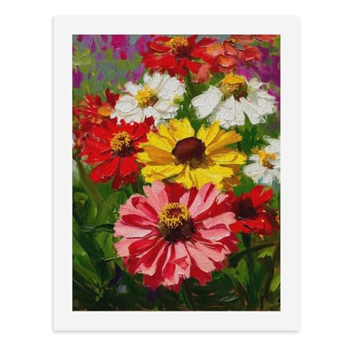 Malen nach Zahlen, lebendiger Blumenstrauß bunter Blumen, digitales Gemälde für Erwachsene, Kunstwerk für Wanddekoration, einzigartiger moderner abstrakter Druck, ungerahmt 40 x 50 cm Malen nach Zahlen, lebendiger Blumenstrauß bunter Blumen, digitales Gemälde für Erwachsene, Kunstwerk für Wanddekoration, einzigartiger moderner abstrakter Druck, ungerahmt 40 x 50 cm von Generisch