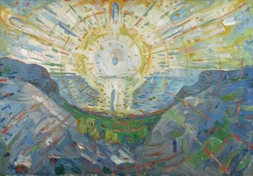 Malen nach Zahlen Kit für Erwachsene, Edvard Munch's weltberühmte Gemälde, Ölgemälde nach Zahlen, Kit für Heimdekoration, Geschenke Malen nach Zahlen Kit für Erwachsene, Edvard Munch's weltberühmte Gemälde, Ölgemälde nach Zahlen, Kit für Heimdekoration, Geschenke von Generisch