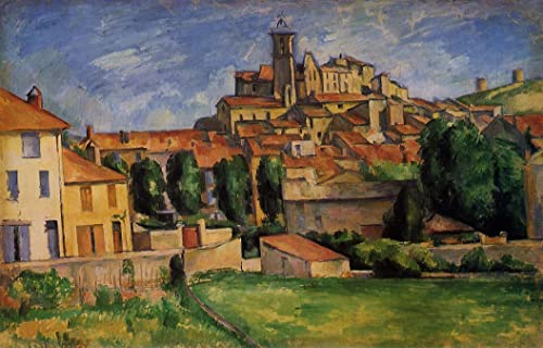 Malen nach Zahlen Kit für Erwachsene, Paul Cezanne Gardane, Ölgemälde nach Zahlen, Kit für Heimdekoration, Geschenke Malen nach Zahlen Kit für Erwachsene, Paul Cezanne Gardane, Ölgemälde nach Zahlen, Kit für Heimdekoration, Geschenke von Generisch