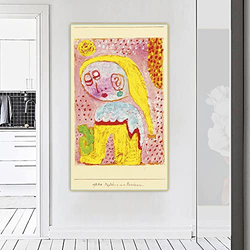 Malen nach Zahlen Kit für Erwachsene Paul Klee Magdalena VOR Der Bekehrung Ölgemälde nach Zahlen Kit für Home Decor Geschenke Malen nach Zahlen Kit für Erwachsene Paul Klee Magdalena VOR Der Bekehrung Ölgemälde nach Zahlen Kit für Home Decor Geschenke von Generisch
