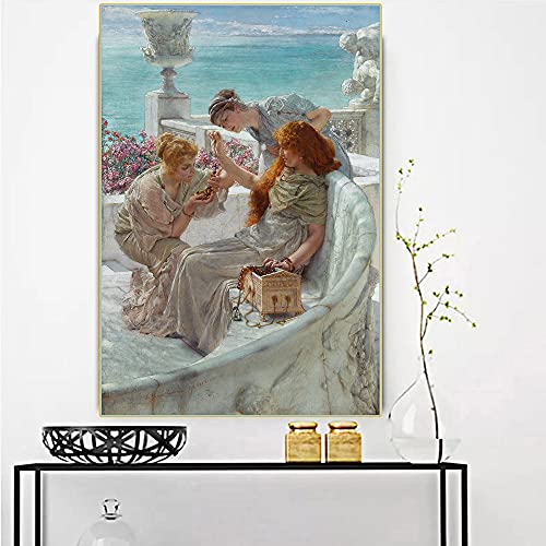 Malen-nach-Zahlen-Set für Erwachsene, Lawrence Alma-Tadema, Fortunes Favorit, Ölgemälde nach Zahlen, Kit für Heimdekoration, Geschenke Malen-nach-Zahlen-Set für Erwachsene, Lawrence Alma-Tadema, Fortunes Favorit, Ölgemälde nach Zahlen, Kit für Heimdekoration, Geschenke von Generisch