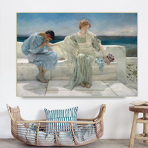 Malen-nach-Zahlen-Set für Erwachsene, Lawrence Alma-Tadema, Ölgemälde-nach-Zahlen-Set für Heimdekoration, Geschenke Malen-nach-Zahlen-Set für Erwachsene, Lawrence Alma-Tadema, Ölgemälde-nach-Zahlen-Set für Heimdekoration, Geschenke von Generisch