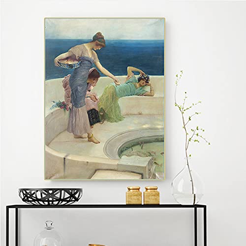 Malen-nach-Zahlen-Set für Erwachsene, Lawrence Alma-Tadema, Silber-Favoriten, Ölgemälde-nach-Zahlen-Set für Heimdekoration, Geschenke Malen-nach-Zahlen-Set für Erwachsene, Lawrence Alma-Tadema, Silber-Favoriten, Ölgemälde-nach-Zahlen-Set für Heimdekoration, Geschenke von Generisch