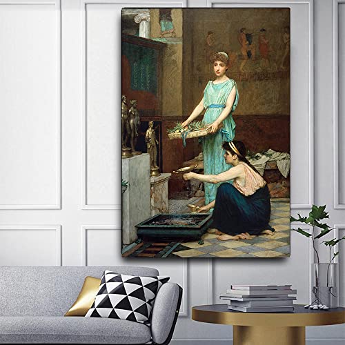 Malen-nach-Zahlen-Set für Erwachsene, William Waterhouse, Ölgemälde-nach-Zahlen-Set für Heimdekoration, Geschenke Malen-nach-Zahlen-Set für Erwachsene, William Waterhouse, Ölgemälde-nach-Zahlen-Set für Heimdekoration, Geschenke von Generisch