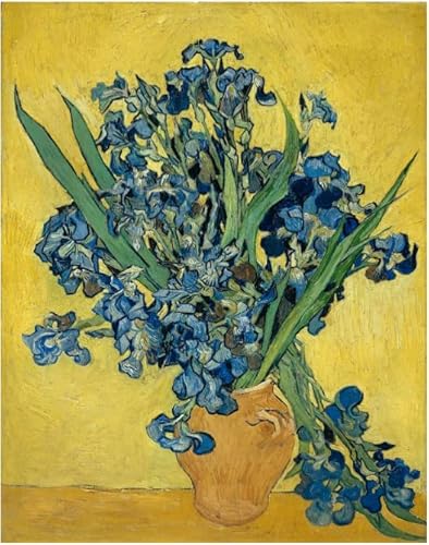 Malen nach Zahlen für Erwachsene, Iris Blumen von Van Gogh, Malen nach Zahlen für Erwachsene, Kits auf Leinwand Malen nach Zahlen für Erwachsene, Iris Blumen von Van Gogh, Malen nach Zahlen für Erwachsene, Kits auf Leinwand von Generisch