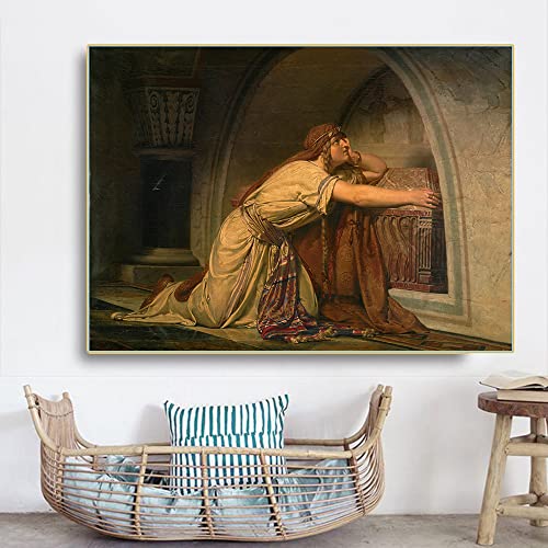 Malen nach Zahlen für Erwachsene, Lawrence Alma-Tadema, Clotilde am Grab ihrer Enkelkinder, Malset für Erwachsene, Leinwand, Geschenke, Kunsthandwerk für Heimdekoration Malen nach Zahlen für Erwachsene, Lawrence Alma-Tadema, Clotilde am Grab ihrer Enkelkinder, Malset für Erwachsene, Leinwand, Geschenke, Kunsthandwerk für Heimdekoration von Generisch