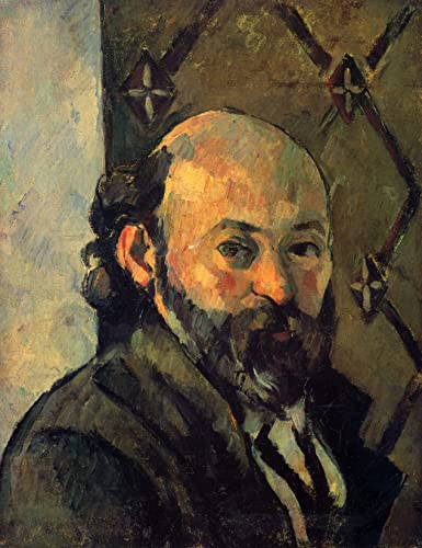 Malen nach Zahlen für Erwachsene, Paul Cezanne, Selbstporträt vor Olivgrün, Tapete, Malset, Leinwand, Geschenke, Kunsthandwerk, Heimdekoration Malen nach Zahlen für Erwachsene, Paul Cezanne, Selbstporträt vor Olivgrün, Tapete, Malset, Leinwand, Geschenke, Kunsthandwerk, Heimdekoration von Generisch