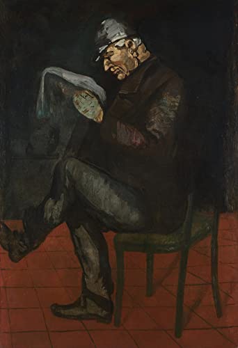 Malen nach Zahlen für Erwachsene, Paul Cezanne, Vater des Malers, Malen-nach-Zahlen-Set auf Leinwand von Generisch