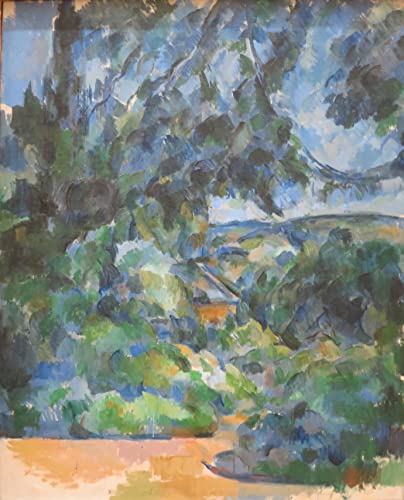 Malen nach Zahlen für Erwachsene, Paul Cezanne, blaue Landschaft, Malen-nach-Zahlen-Set auf Leinwand Malen nach Zahlen für Erwachsene, Paul Cezanne, blaue Landschaft, Malen-nach-Zahlen-Set auf Leinwand von Generisch