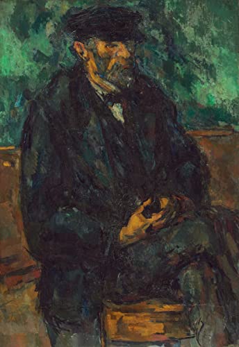 Malen nach Zahlen für Erwachsene, Paul Cezanne, der Gärtner, Vallier, Malset für Erwachsene, Leinwand, Geschenke, Kunsthandwerk, Heimdekoration Malen nach Zahlen für Erwachsene, Paul Cezanne, der Gärtner, Vallier, Malset für Erwachsene, Leinwand, Geschenke, Kunsthandwerk, Heimdekoration von Generisch