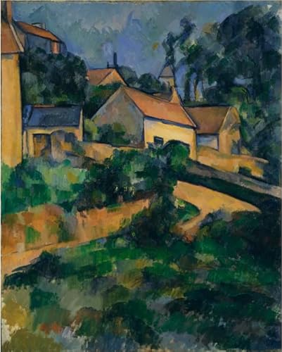 Malen nach Zahlen für Erwachsene, Paul Cezanne Montegrote's Bend, Malen-nach-Zahlen-Set auf Leinwand Malen nach Zahlen für Erwachsene, Paul Cezanne Montegrote's Bend, Malen-nach-Zahlen-Set auf Leinwand von Generisch