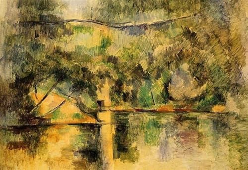 Malen nach Zahlen für Erwachsene, Paul Cezanne Reflections in The Water, Malen-nach-Zahlen-Set für Erwachsene auf Leinwand Malen nach Zahlen für Erwachsene, Paul Cezanne Reflections in The Water, Malen-nach-Zahlen-Set für Erwachsene auf Leinwand von Generisch