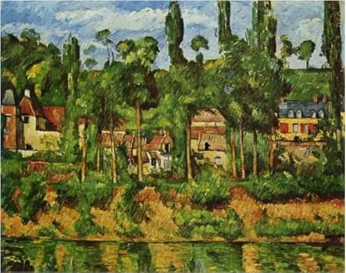 Malen nach Zahlen für Erwachsene, Paul Cezanne The Medan Castle, Malset, Leinwand, Geschenke, Kunsthandwerk für Heimdekoration von Generisch