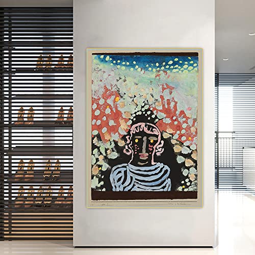 Malen nach Zahlen für Erwachsene, Paul Klee Portrait in der Laube 1930, Malen-nach-Zahlen-Set für Erwachsene auf Leinwand Malen nach Zahlen für Erwachsene, Paul Klee Portrait in der Laube 1930, Malen-nach-Zahlen-Set für Erwachsene auf Leinwand von Generisch