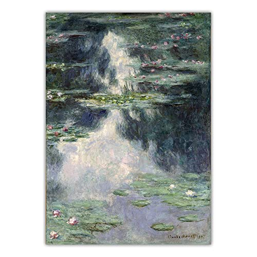 Malen nach Zahlen für Erwachsene, Seerosen 1907 von Claude Monet, Malset für Erwachsene, Leinwand, Geschenke, Kunsthandwerk, Heimdekoration Malen nach Zahlen für Erwachsene, Seerosen 1907 von Claude Monet, Malset für Erwachsene, Leinwand, Geschenke, Kunsthandwerk, Heimdekoration von Generisch