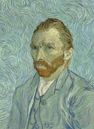 Malen nach Zahlen für Erwachsene, Selbstporträt von Van Gogh, Malen nach Zahlen für Erwachsene, Kits auf Leinwand von Generisch