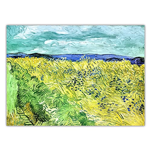 Malen nach Zahlen für Erwachsene, Van Gogh, Weizenfelder mit Sensenmann, Uber 1890, Malset für Erwachsene, Leinwand, Geschenke, Kunsthandwerk für Heimdekoration Malen nach Zahlen für Erwachsene, Van Gogh, Weizenfelder mit Sensenmann, Uber 1890, Malset für Erwachsene, Leinwand, Geschenke, Kunsthandwerk für Heimdekoration von Generisch