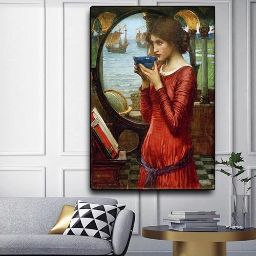 Malen nach Zahlen für Erwachsene, William Waterhouse, Malen-nach-Zahlen-Set für Erwachsene auf Leinwand Malen nach Zahlen für Erwachsene, William Waterhouse, Malen-nach-Zahlen-Set für Erwachsene auf Leinwand von Generisch
