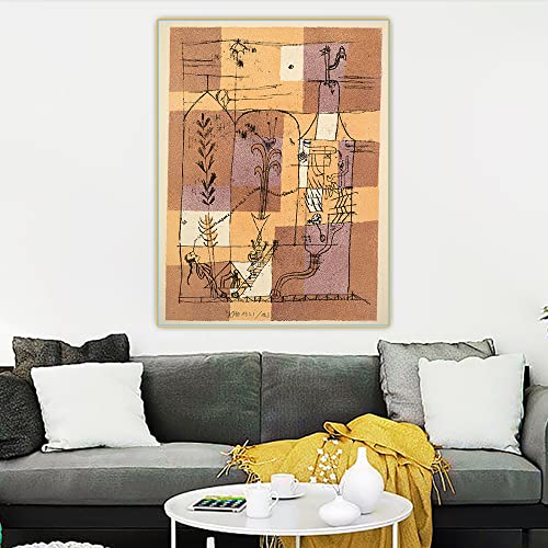 Malen nach Zahlen für Erwachsene Paul Klee Hoffmannesque Szene Erwachsene Malen nach Zahlen Kits auf Leinwand Malen nach Zahlen für Erwachsene Paul Klee Hoffmannesque Szene Erwachsene Malen nach Zahlen Kits auf Leinwand von Generisch