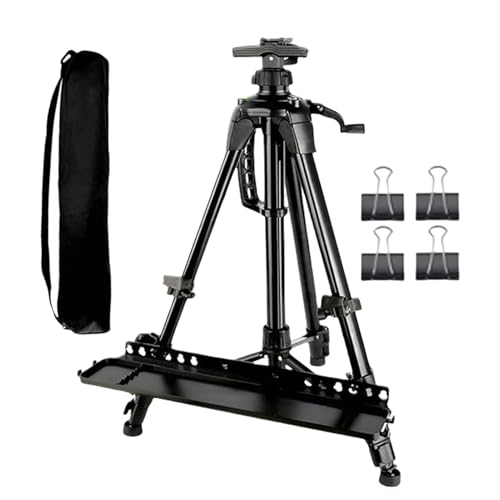 Maler| Höhenverstellbare & Tragbare Für Leinwand & Bilder Präsentation | Zusammenklappbare Leinwandhalterung Mit Farbtablett Für Künstler, Jugendliche, Tisch, Boden & Outdoor Maler| Höhenverstellbare & Tragbare Für Leinwand & Bilder Präsentation | Zusammenklappbare Leinwandhalterung Mit Farbtablett Für Künstler, Jugendliche, Tisch, Boden & Outdoor von Generisch