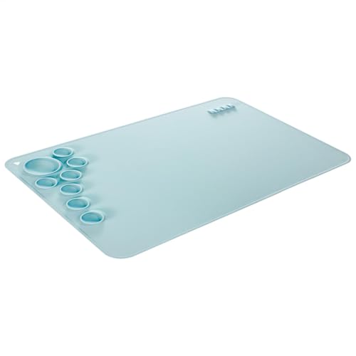 Malmatte – Silikon-Graffitii-Zeichenblock, Antihaft-Bastelmatte für Kinder, wasserdichte Silikon-Zeichenmatte, kreative Kunst-Malmatten, Silikon-Bastelmatte für Kinder, Mädchen und von Generisch