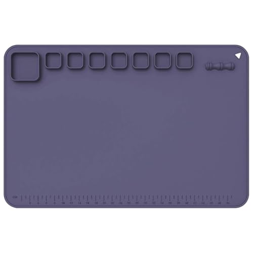 Malmatte aus Silikon – 23 Zoll x 16 Zoll Antihaftmatte aus hitzebeständigem Silikon, langlebig und verblasst nicht für Gouache, Malmatte aus Silikon – 23 Zoll x 16 Zoll Antihaftmatte aus hitzebeständigem Silikon, langlebig und verblasst nicht für Gouache, von Generisch