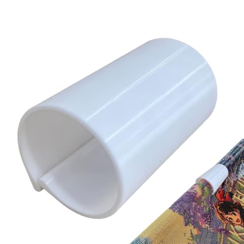 -Malrolle, 3D-Druck-Bastel-Organizer, 6,9 cm, Anti-Curl-Rollen-Helfer, einfaches Aufbewahrungswerkzeug, Leinwandroller-Halter für Zuhause, Tischplatte, Innenbereich, Thekengebrauch von Generisch