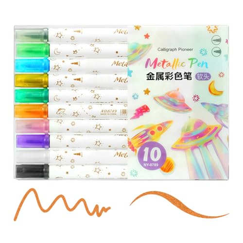 Malstifte - 10 Stück Schnelltrocknende Wasserdichte Marker - Permanent Ölbasierte Kunstmalstifte Für Stoff Keramik Stein Leinwand Reifen Becher Metall - Vielseitig Für Keramik Leinwand Tasse Steinmale Malstifte - 10 Stück Schnelltrocknende Wasserdichte Marker - Permanent Ölbasierte Kunstmalstifte Für Stoff Keramik Stein Leinwand Reifen Becher Metall - Vielseitig Für Keramik Leinwand Tasse Steinmale von Generisch