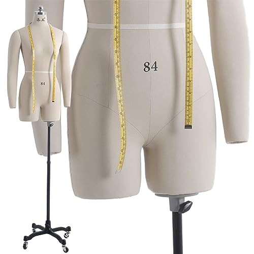 Mannequin Torso Kleid Form mit weichen Armen und Rollen zum Nähen und Schneidern Mannequin Torso Kleid Form mit weichen Armen und Rollen zum Nähen und Schneidern von Generisch