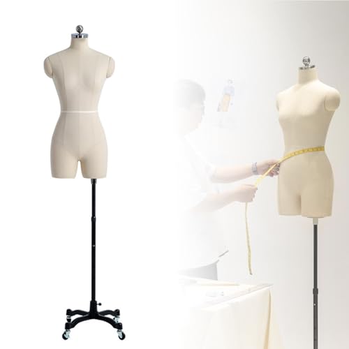 Mannequin Torso für Damen, mit verstellbarem Ständer für Kleidung und Schmuck Mannequin Torso für Damen, mit verstellbarem Ständer für Kleidung und Schmuck von Generisch