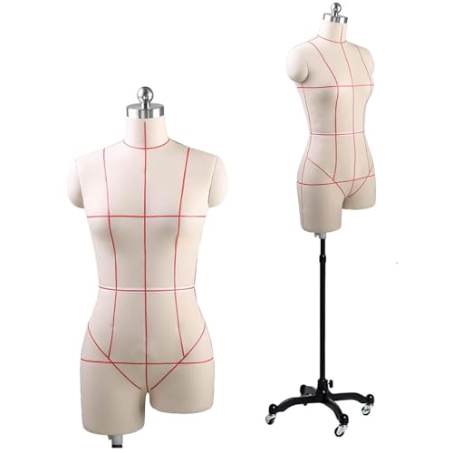 Mannequin Torso mit ansteckbarer Oberfläche und Rädern zum Nähen und Schneidern Mannequin Torso mit ansteckbarer Oberfläche und Rädern zum Nähen und Schneidern von Generisch