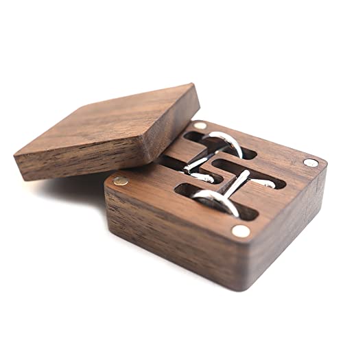 Manschettenknopf-Box – Aufbewahrungsbox aus Massivholz mit Magnetverschluss für Hochzeit, Heiratsantrag oder Geburtstagsgeschenkverpackung Manschettenknopf-Box – Aufbewahrungsbox aus Massivholz mit Magnetverschluss für Hochzeit, Heiratsantrag oder Geburtstagsgeschenkverpackung von Generisch