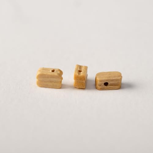 Mantua Model 37001 Buchsbaum 3 mm, 1 Loch, 10 Stück von Generisch