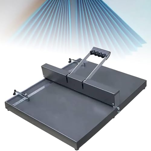 Manuelle Knittermaschine - Robuster Papierordner & Ritzwerkzeug für Grußkarten, Heftchen & Fotopapiere von Generisch