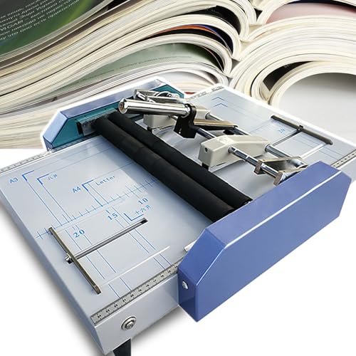 Manuelle Papierheftmappe und Hefter, effiziente Falt- und Bindemaschine zum Erstellen von professionellen Heften, ideal für Druckfabriken und Schulen Manuelle Papierheftmappe und Hefter, effiziente Falt- und Bindemaschine zum Erstellen von professionellen Heften, ideal für Druckfabriken und Schulen von Generisch