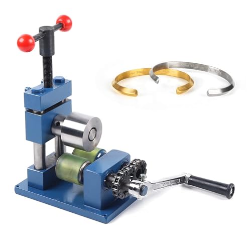 Manuelle Schmuckbiegemaschine, Handkurbel, Ring, Armband, Ohrringe, Biegewerkzeug für DIY-Schmuckherstellung und -reparatur von Generisch